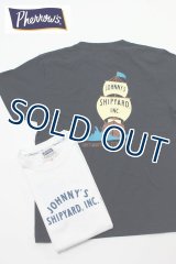 「Pherrow's/フェローズ」JOHNNY'S SHIPYARD Tシャツ PTシリーズ【2カラーあり】