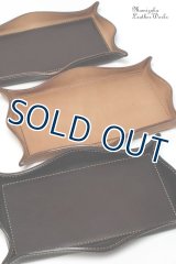 「Mamizuka Leather Works/マミヅカレザーワークス」レザートレーアンティーク【3カラーあり】