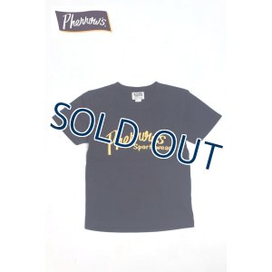 画像1: 「Pherrow's/フェローズ」Pherrow'sロゴ キッズTシャツ【ネイビー】