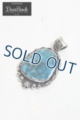 「DearStock/ディアストック」ターコイズペンダントトップDS-106