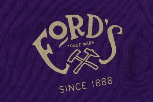 他の写真3: 「Pherrow's/フェローズ」FORD'Sロゴ キッズTシャツ【パープル】