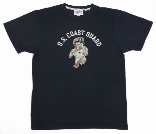 他の写真1: 「Pherrow's/フェローズ」U.S.COAST GUARD　プリントTシャツ　PTシリーズ【S・ブラック】