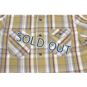 画像6: 「UES/ウエス」先染ヘビーネルシャツ【マスタード】