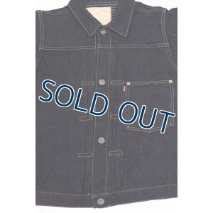 画像4: 「graphzero/グラフゼロ」ヒッコリー ジーンジャケット大戦モデル【ワンウォッシュ】