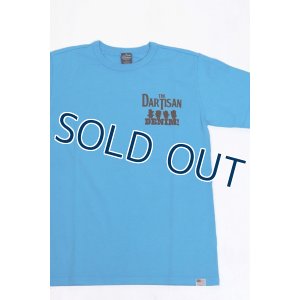 画像2: 「STUDIO D'ARTISAN/ステュディオ・ダ・ルチザン」THE DARTISAN　DENIM!　プリントＴシャツ【ターコイズ】