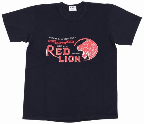 他の写真1: 「Pherrow's/フェローズ」RED LION プリントＴシャツPTJシリーズ【S・ブラック】