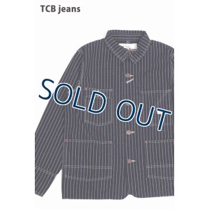画像1: 「TCB jeans/TCBジーンズ」タビーズジャケット【ブルーウォバッシュ】