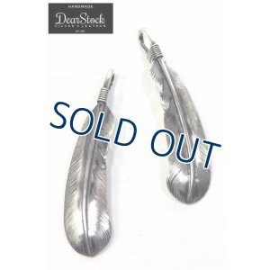 画像1: 「DearStock/ディアストック」シルバーフェザー48mm DSF-48【パターンあり】