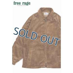 画像1: 「FREE RAGE/フリーレイジ」凸凹コーデュロイジャケット【ブラウン】
