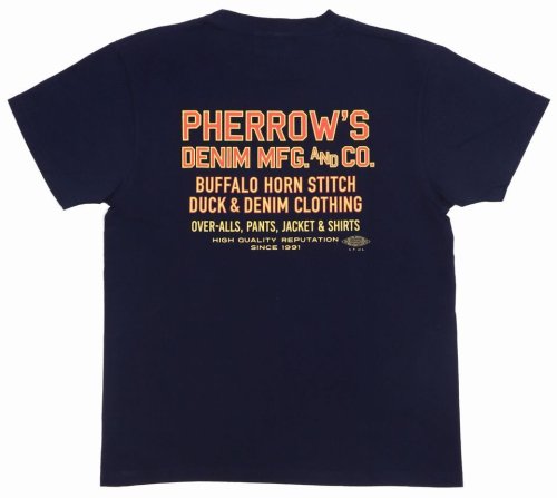 他の写真2: 「Pherrow's/フェローズ」PHERROW’S DENIM　PTシリーズ【ネイビー】