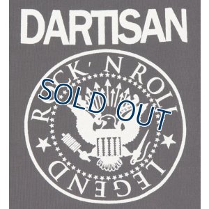 画像4: 「STUDIO D'ARTISAN/ステュディオ・ダ・ルチザン」ROCK’N ROLL LEGEND プリントＴシャツ【ブラック】