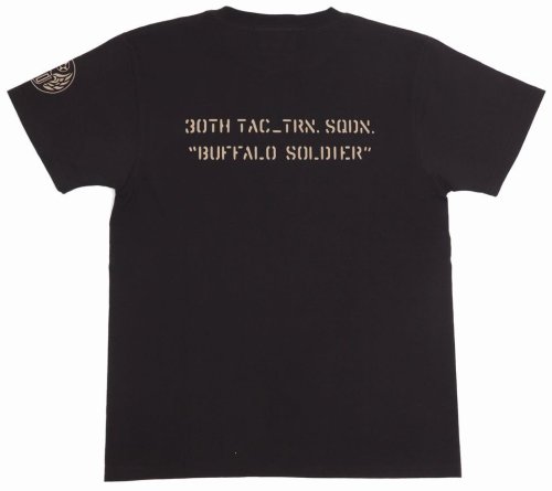 他の写真2: 「Pherrow's/フェローズ」BUFFALO SOLDIER プリントTシャツ PTシリーズ【シールブラウン】