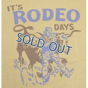 画像4: 「Pherrow's/フェローズ」IT'S RODEO DAYS プリントＴシャツPTJシリーズ【L・オリーブ】