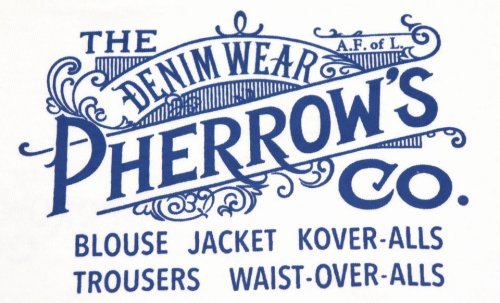 他の写真3: 「Pherrow's/フェローズ」THE DENIMWEAR プリントＴシャツPTJシリーズ【ホワイト】