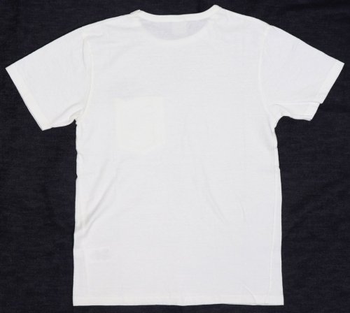 他の写真2: 「FREE RAGE/フリーレイジ」MOUSE プリントリサイクルコットンポケット付Tシャツ【ホワイト】