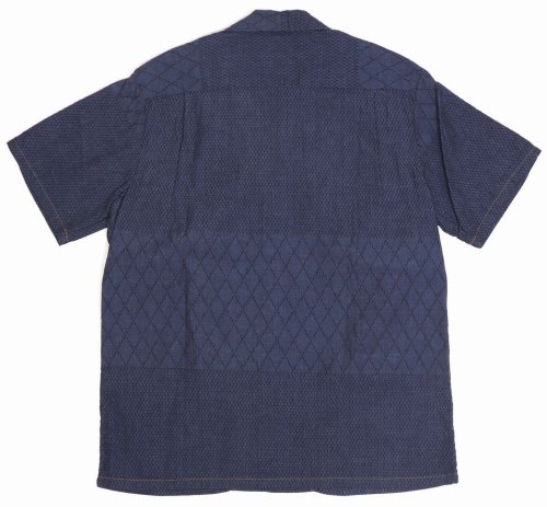 他の写真2: 「graphzero/グラフゼロ」ケンドウオープンカラーシャツ【ブルー】