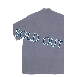 画像2: 「graphzero/グラフゼロ」ケンドウオープンカラーシャツ【ブルー】