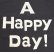 画像4: 「UES/ウエス」A HAPPY DAY! プリントTシャツ【ブラック】 (4)