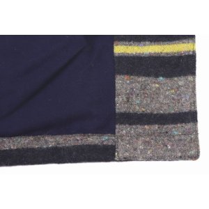 画像13: 「Pherrow's/フェローズ」ブランケットCPOシャツジャケット【グレー×ネイビー】