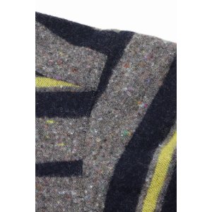 画像7: 「Pherrow's/フェローズ」ブランケットCPOシャツジャケット【グレー×ネイビー】