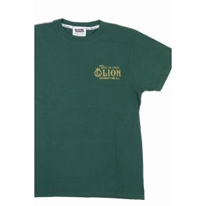 画像2: 「Pherrow's/フェローズ」LION プリントTシャツ PTシリーズ【グリーン】