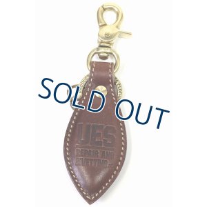 画像5: 「UES/ウエス」リーフ型レザーキーホルダー【3カラーあり】