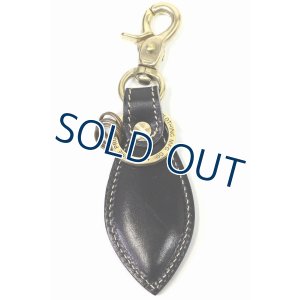 画像4: 「UES/ウエス」リーフ型レザーキーホルダー【3カラーあり】