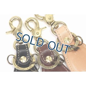 画像9: 「UES/ウエス」リーフ型レザーキーホルダー【3カラーあり】