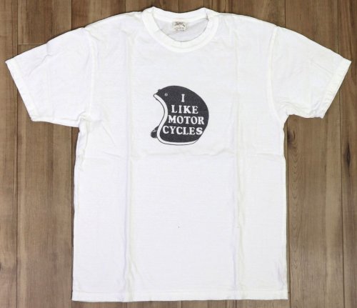 他の写真1: 「UES/ウエス」HELMET  プリントTシャツ【ホワイト】