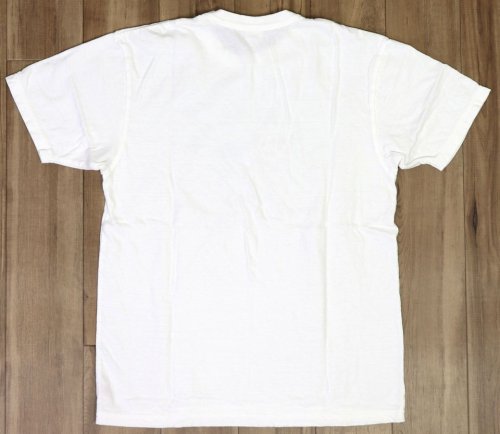 他の写真2: 「UES/ウエス」DENIM WASH  プリントTシャツ【ホワイト】