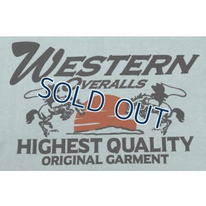 画像4: 「STUDIO D'ARTISAN/ステュディオ・ダ・ルチザン」WESTERN 吊り編みプリントＴシャツ【エメラルド】