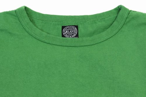 他の写真3: 「JELADO/ジェラード」丸胴ヴィンテージネックTシャツ ワンウォッシュ【フレイクグリーン】