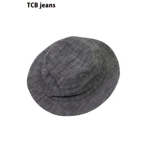 画像1: 「TCB jeans/TCBジーンズ」バケットハット【ブラックシャンブレー】