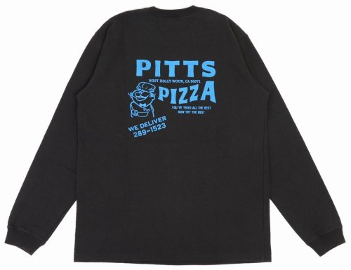 他の写真2: 「Pherrow's/フェローズ」PITTS PIZZA プリントロンT【チャコール】