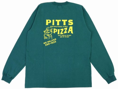 他の写真2: 「Pherrow's/フェローズ」PITTS PIZZA プリントロンT【グリーン】