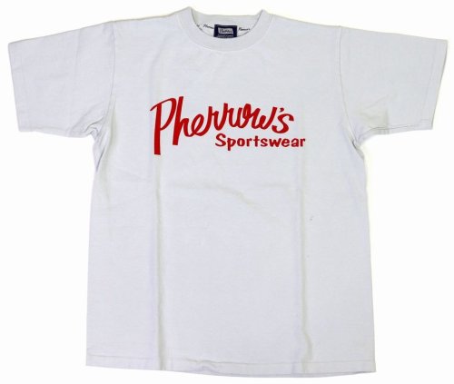 他の写真1: 「Pherrow's/フェローズ」Pherrow'sロゴTシャツ PTシリーズ【スカイグレー】