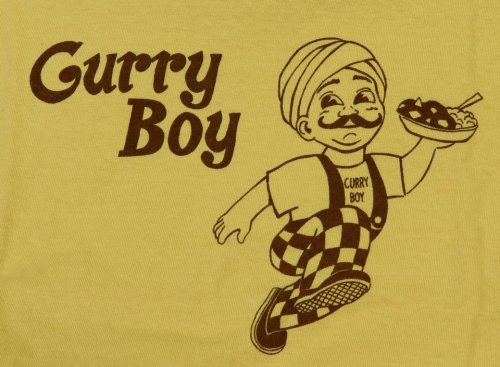 他の写真3: 「FREE RAGE/フリーレイジ」Curry Boy プリントリサイクルコットンTシャツ【イエロー】