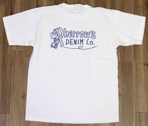 他の写真2: 「Pherrow's/フェローズ」Pherrow’ｓ DENIM Co プリントTシャツ PTシリーズ【ホワイト】