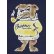 画像4: 「Pherrow's/フェローズ」bulldogフロッキープリントTシャツ PTシリーズ【G.ネイビー】