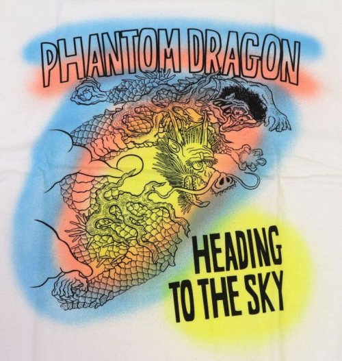 他の写真3: 「Pherrow's/フェローズ」PHANTOM DRAGONプリントTシャツ【ホワイト】