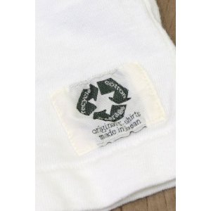 画像4: 「FREE RAGE/フリーレイジ」無地リサイクルコットンTシャツ【ホワイト】