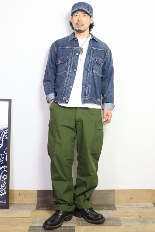 他の写真3: 「TCB jeans/TCBジーンズ」ミリタリーパンツTropical Trousers【オリーブ】