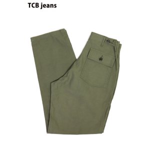 画像1: 「TCB jeans/TCBジーンズ」50'sベイカーパンツ【オリーブ】