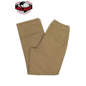 画像1: 「JELADO/ジェラード」Lastresort Chino Cloth 41カーキ チノトラウザー【カーキ】