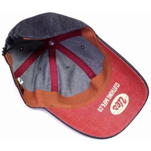 画像10: 「UES/ウエス」デニムキャップ【GOOD START レッド】