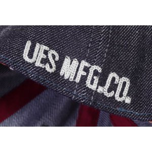 画像8: 「UES/ウエス」デニムキャップ【GOOD START レッド】