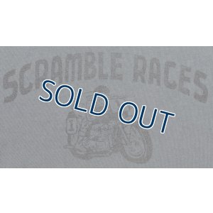 画像4: 「UES/ウエス」SCRAMBLE RACES プリントTシャツ【グレー】