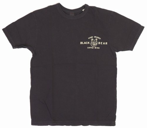 他の写真1: 「UES/ウエス」BLACK BEAR プリントTシャツ【ブラック】