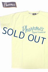 「Pherrow's/フェローズ」Pherrow'sロゴTシャツ PTシリーズ【B・イエロー】