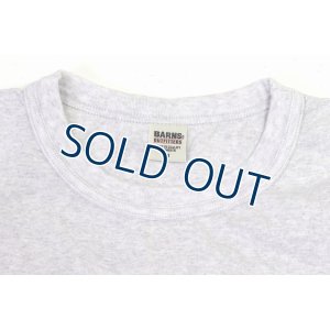 画像3: 「BARNS OUT FITTERS /バーンズアウトフィッターズ」タフネック無地ポケット付きTシャツ【グレー】